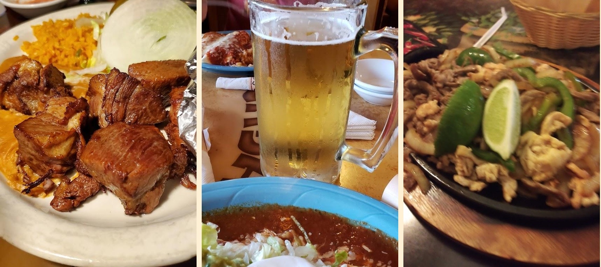 La Cabana Mexican Restaurant Menu